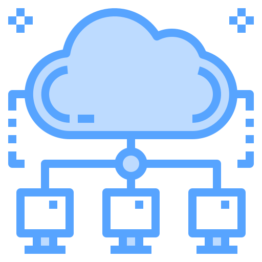 Cloud computing services illustration