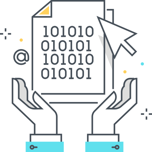 Digitization services illustration